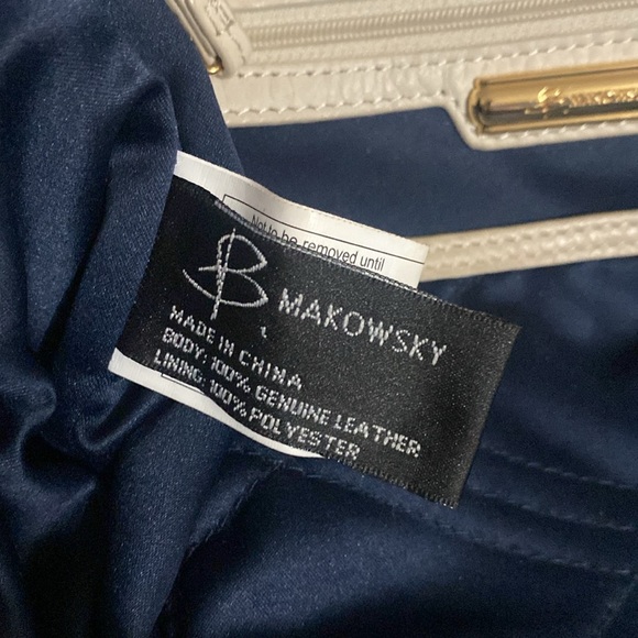 Vintage B. Makowsky leather shoulder bag - Picture 14 of 16